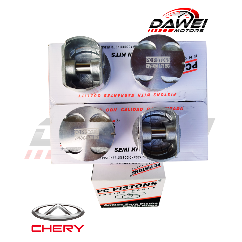 Juego De Pistones + Anillos De Motor 030 0.75 3094R-075 Pc Pistons Chery Arauca,Qq6,X1 (2).png