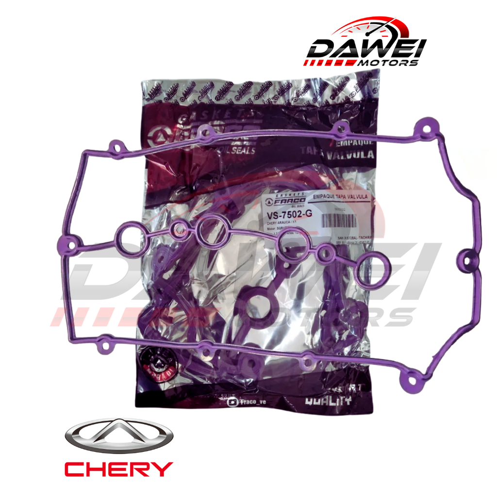 Empacadura De Tapa Valvulas Fraco Chery Qq6